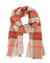 Mois Mont Accessories Pimento Wool Varried Plaid Scarf in Pimento
