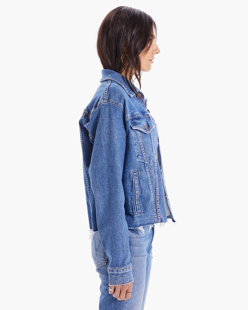 Mother Denim The Cut Drifter in Bloom and Doom