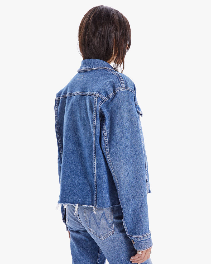 Mother Denim The Cut Drifter in Bloom and Doom