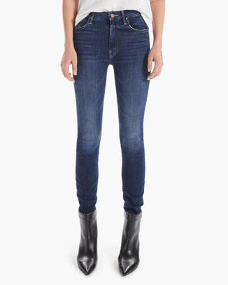 Mother Denim The High Waisted Looker in Teaming Up