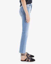 Mother Denim The Hustler Ankle Fray in Au Revoir