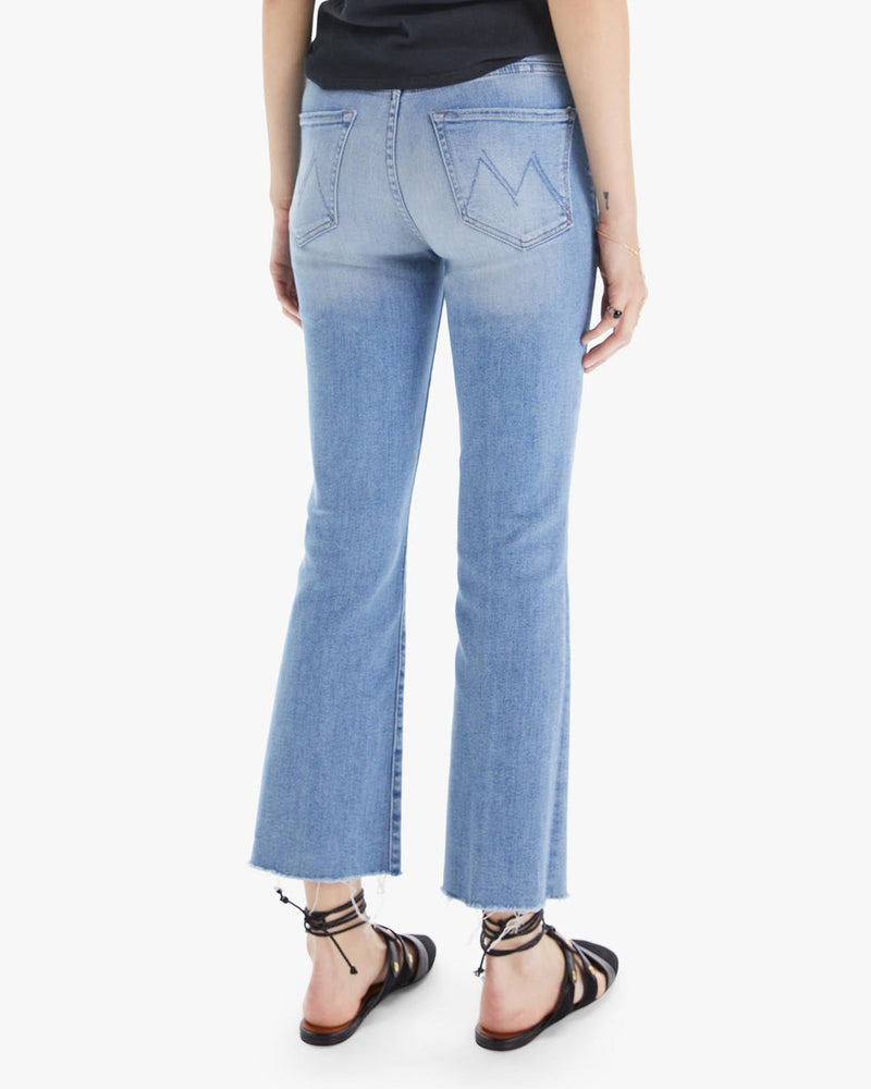 Mother Denim The Hustler Ankle Fray in Au Revoir
