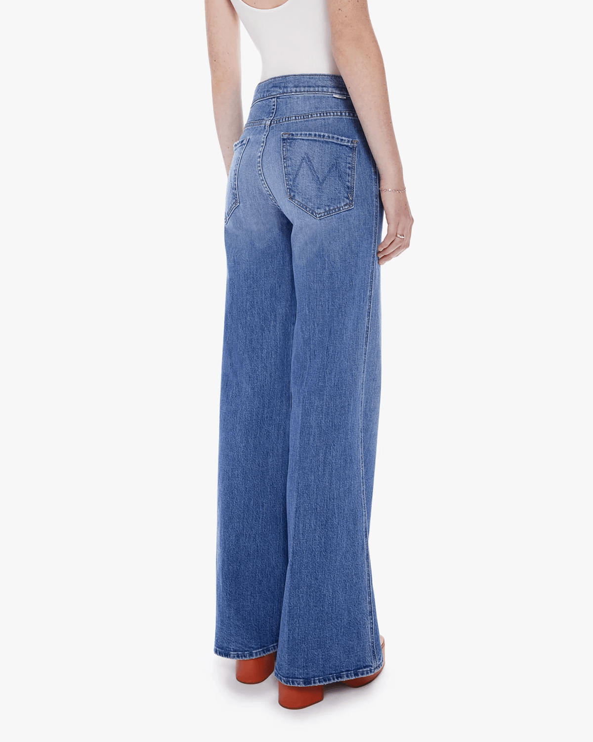 Mother Denim The Tab Roller Skimp in From Out of Town