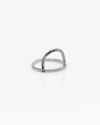 Nashelle Rising Sun Ring in Silver 