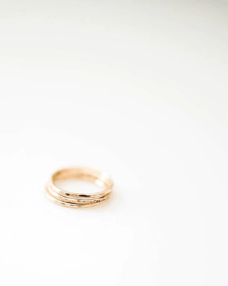 Nashelle Jewelry Signature Stacker in Gold