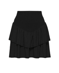 Nation Ltd Clothing Beba Ruffle Mini Skirt in Black