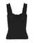 Nation LTD Clothing Eloise Smocked Chemise in Jet Black
