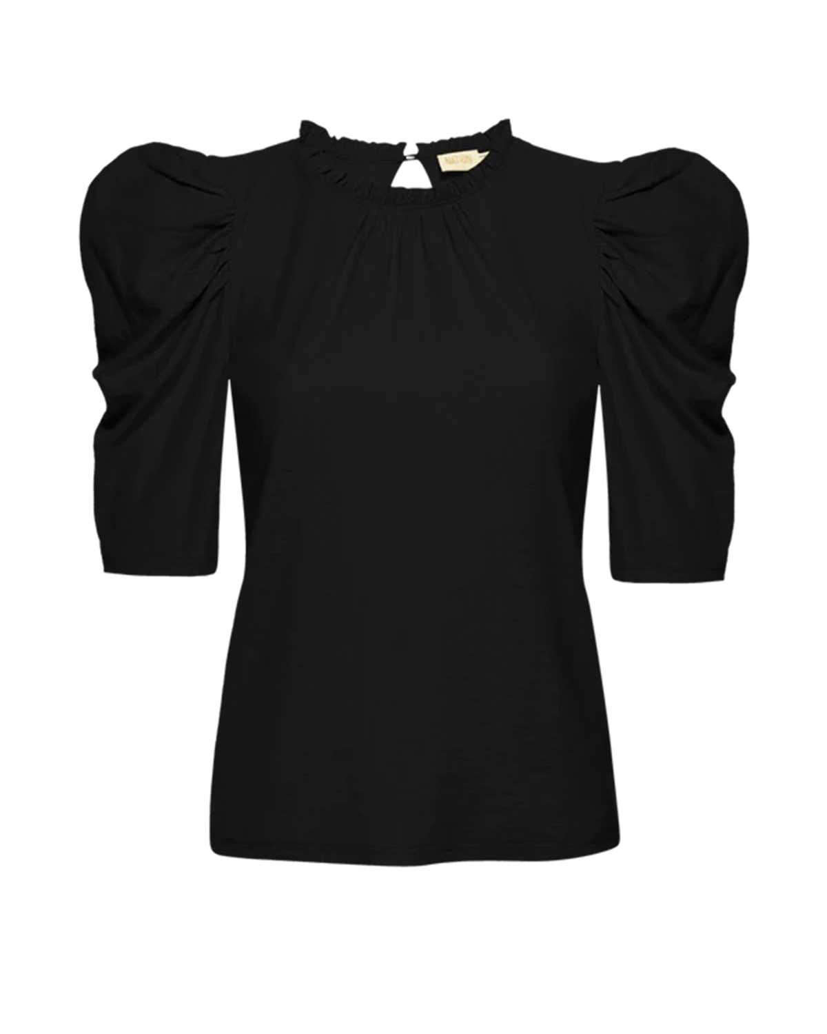 Nation LTD Clothing Emma Prim & Proper Tee in Jet Black