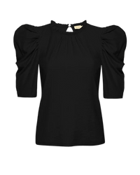Nation LTD Clothing Emma Prim & Proper Tee in Jet Black