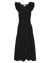 Nation LTD Clothing Everleigh Frilly Dress in Jet Black