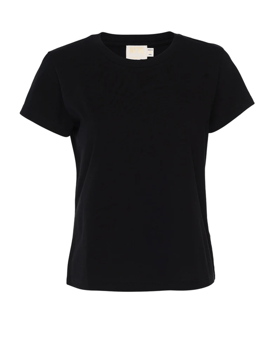 Nation LTD Goldie Boxy Tee in Black 