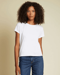 Nation LTD Clothing Goldie Boxy Tee in White