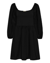 Nation LTD Clothing Heddie Combo Babydoll in Jet Black