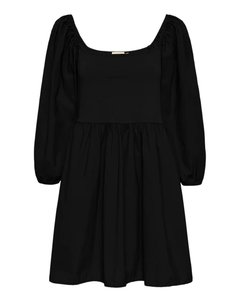 Nation LTD Clothing Heddie Combo Babydoll in Jet Black