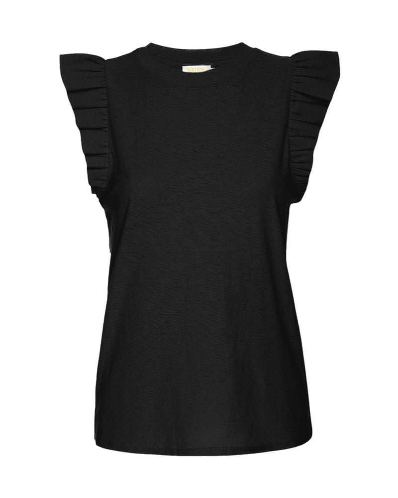 Nation Ltd Clothing Paulette Tank in Jet Black