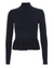Nation LTD Clothing Raya Peplum Turtleneck in Jet Black