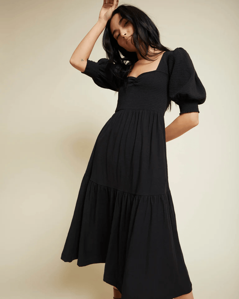 Nation LTD Clothing Sienna Dress in Jet Black