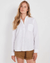 Not Monday Clothing Kennedy Linen Shirt in White
