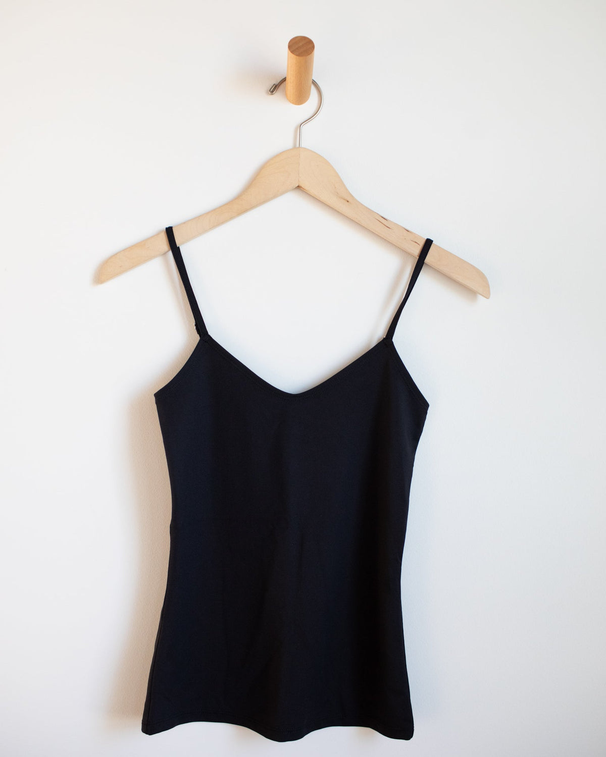 Only Hearts Clothing Del Adjustable Strap Cami in Black