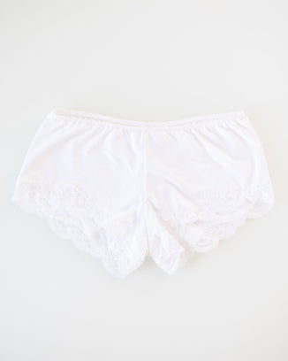 Only Hearts Lingerie Del w/ Lace Hipster in White