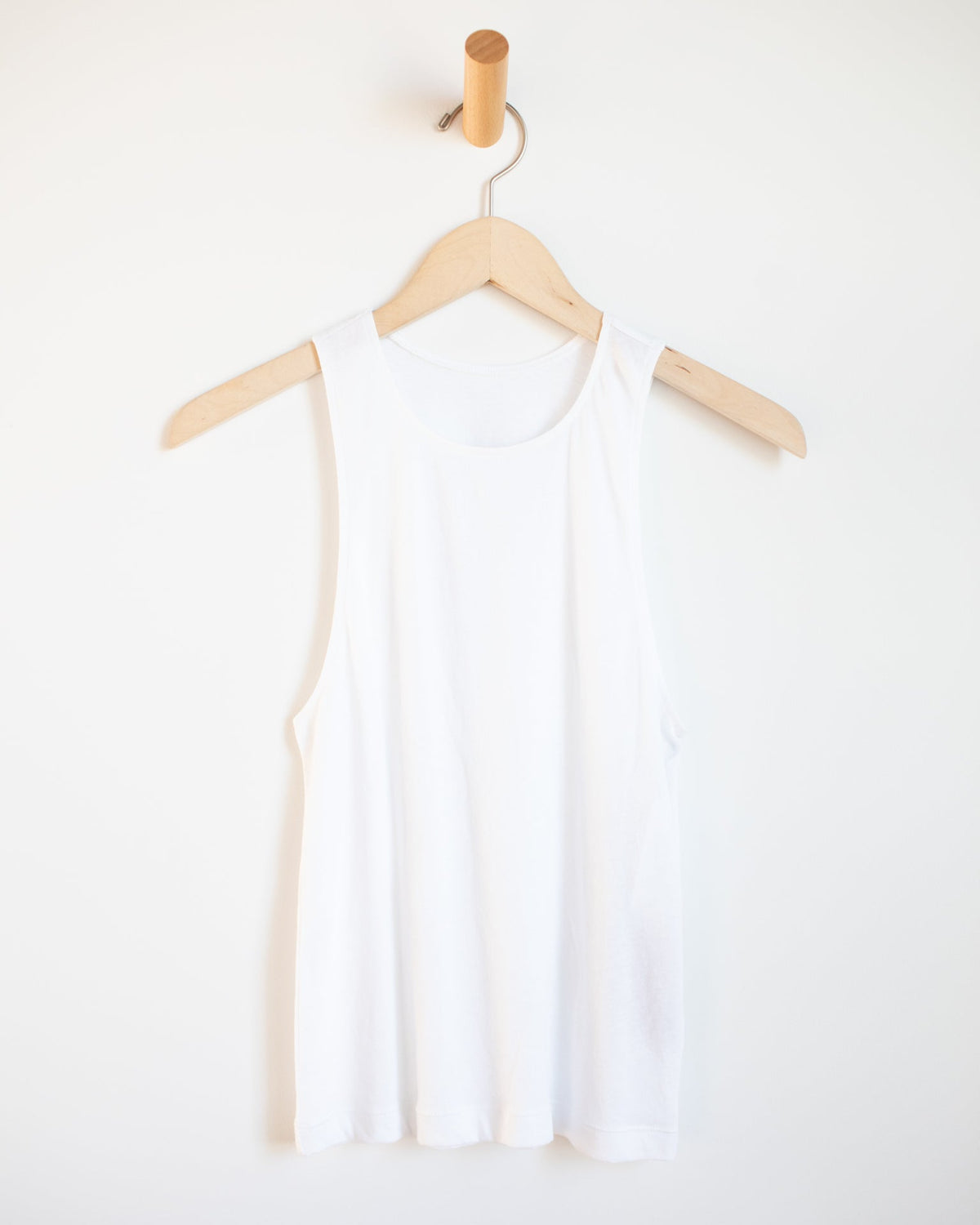 Only Hearts Clothing Organic Cotton Butterfly Tank in White