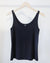 Only Hearts Clothing SF Hip Length Skinny Tank in Black