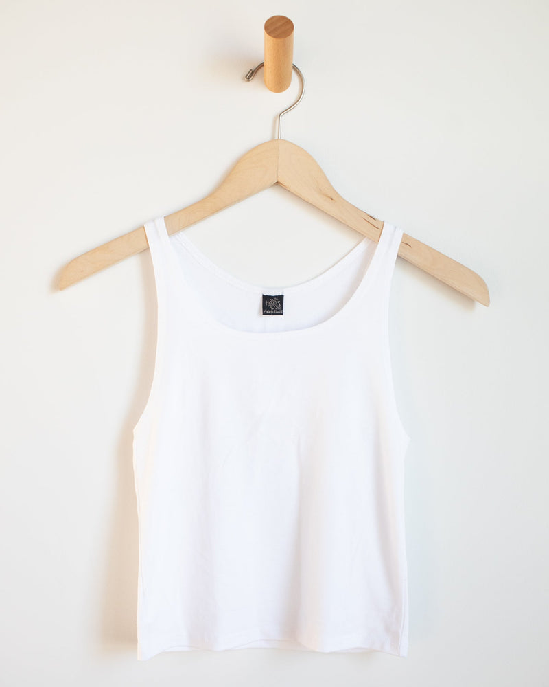 Only Hearts Clothing SF Muscle T in White