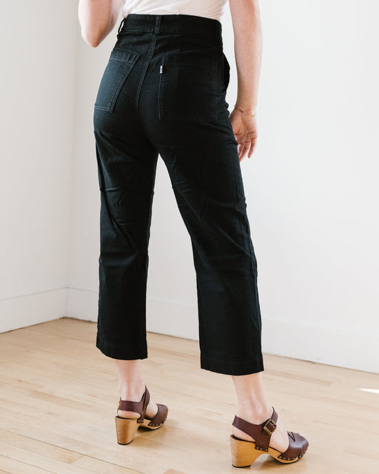 Prairie Underground Denim Boiler Pant in Black 
