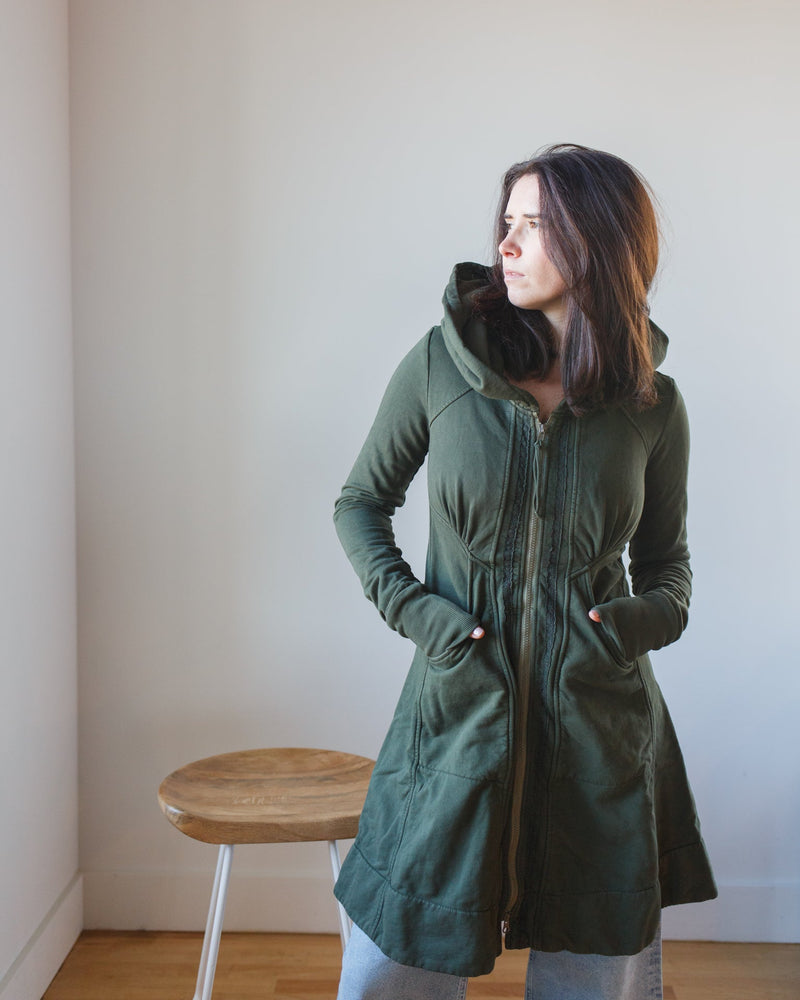 Prairie Underground Clothing Long Victorian in Moss