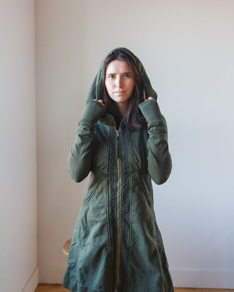 Prairie Underground Clothing Long Victorian in Moss