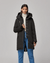 Soia & Kyo Outerwear Belina Straight Fit Mid Length Puffer in Black