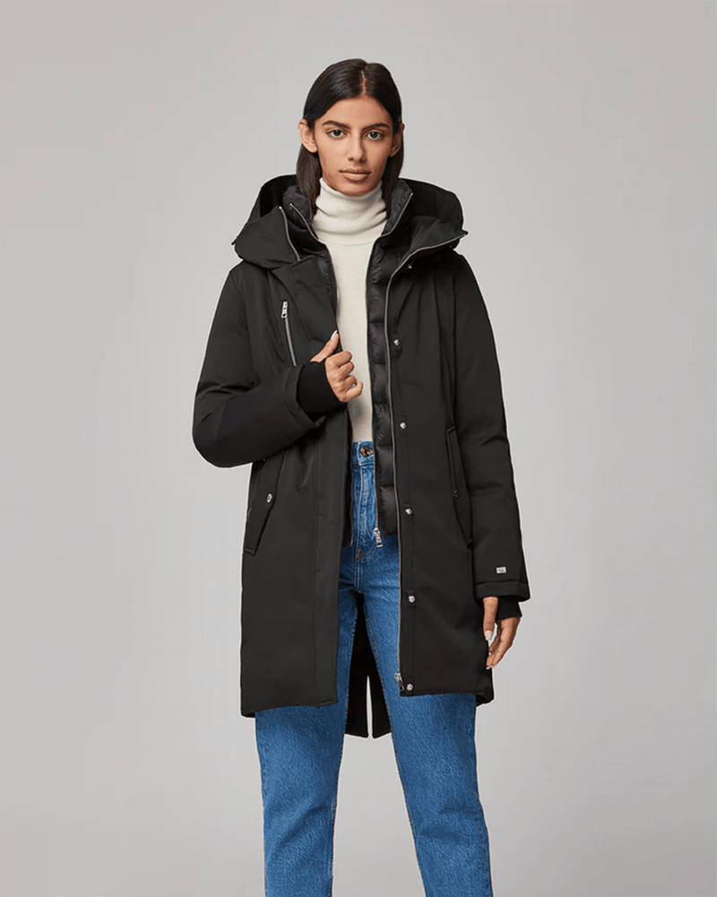 Soia & kyo top hooded down puffer jacket