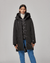 Soia & Kyo Outerwear Belina Straight Fit Mid Length Puffer in Black