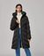 Soia & Kyo Outerwear Bryanna Semi-Fitted Knee-Length Puffer in Black