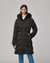 Soia & Kyo Outerwear Bryanna Semi-Fitted Knee-Length Puffer in Black