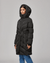 Soia & Kyo Outerwear Bryanna Semi-Fitted Knee-Length Puffer in Black