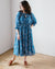 Sundry Clothing Blouson Sleeve Midi in Perrin Paisley