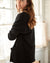 Tee Lab Clothing Beach Cardigan in Black