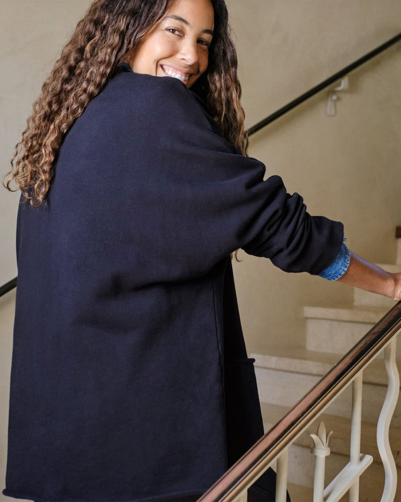 Tee Lab Clothing Beach Cardigan in British Royal Navy