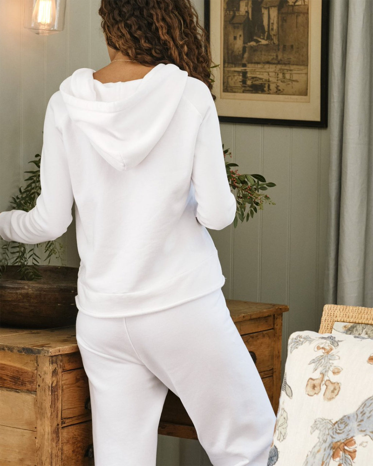 Tee Lab Clothing Essential Hoodie in White