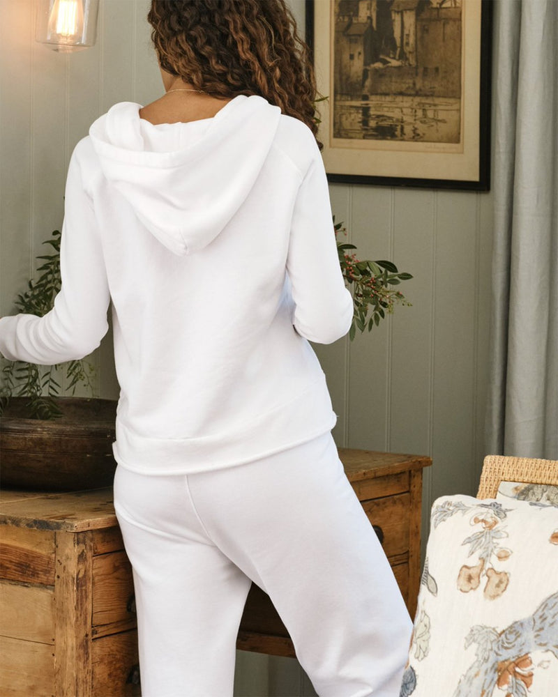 Tee Lab Clothing Essential Hoodie in White