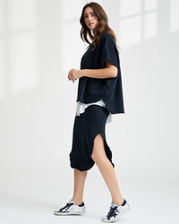 Tee Lab Clothing British Royal Navy / XS Long Fleece Skirt