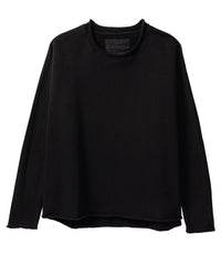 Frank & Eileen Anna Long Sleeve Capelet in Black 