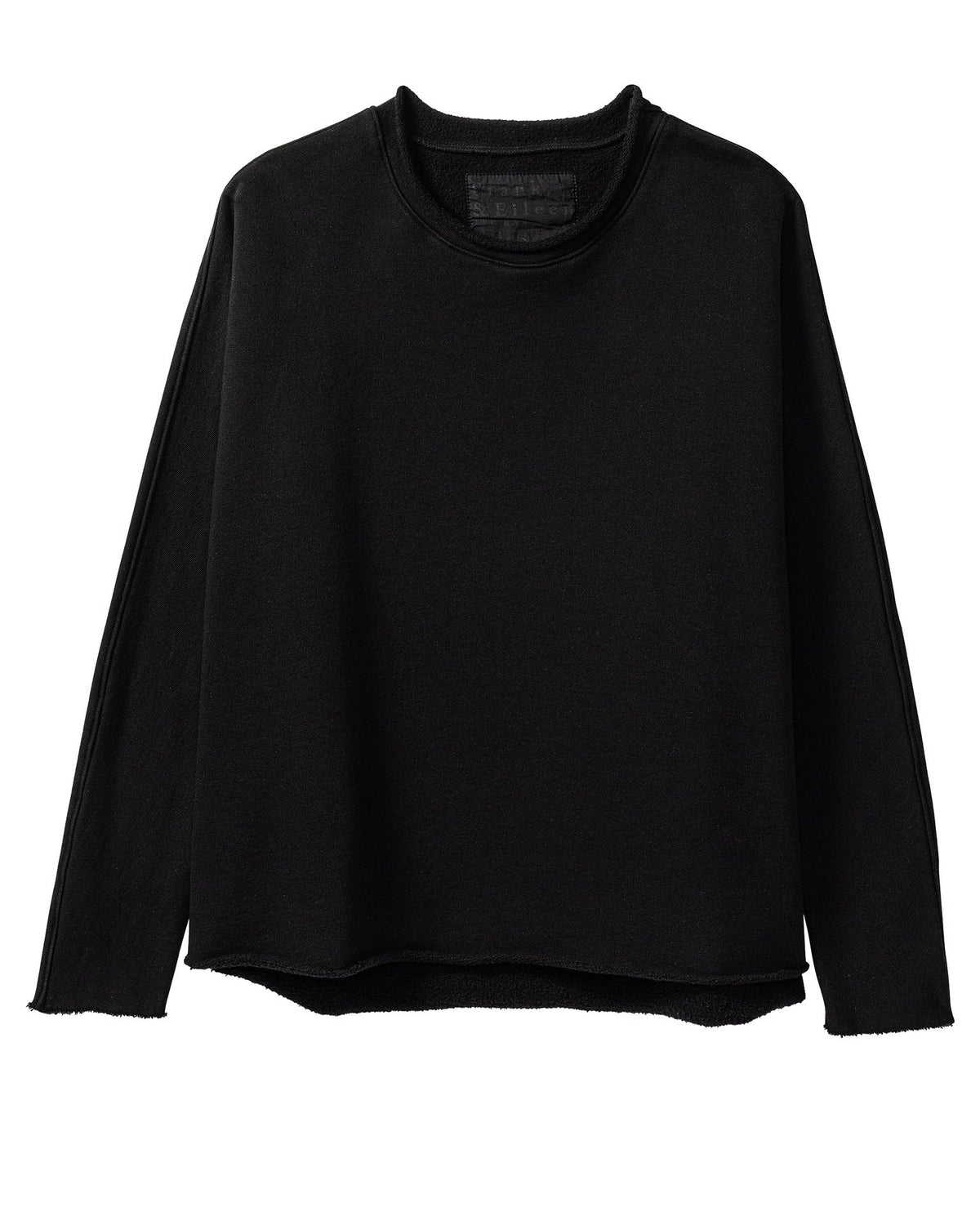 Tee Lab Clothing Long Sleeve Capelet in Black
