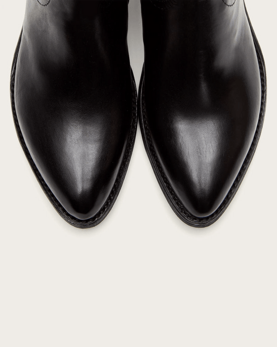 FRYE Billy Inside Zip in Black 