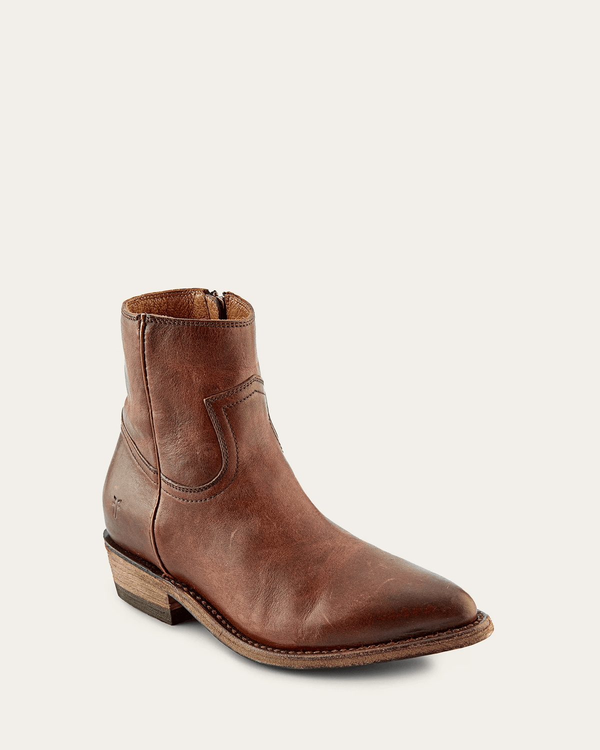 The Frye Company Shoes Billy Inside Zip in Redwood