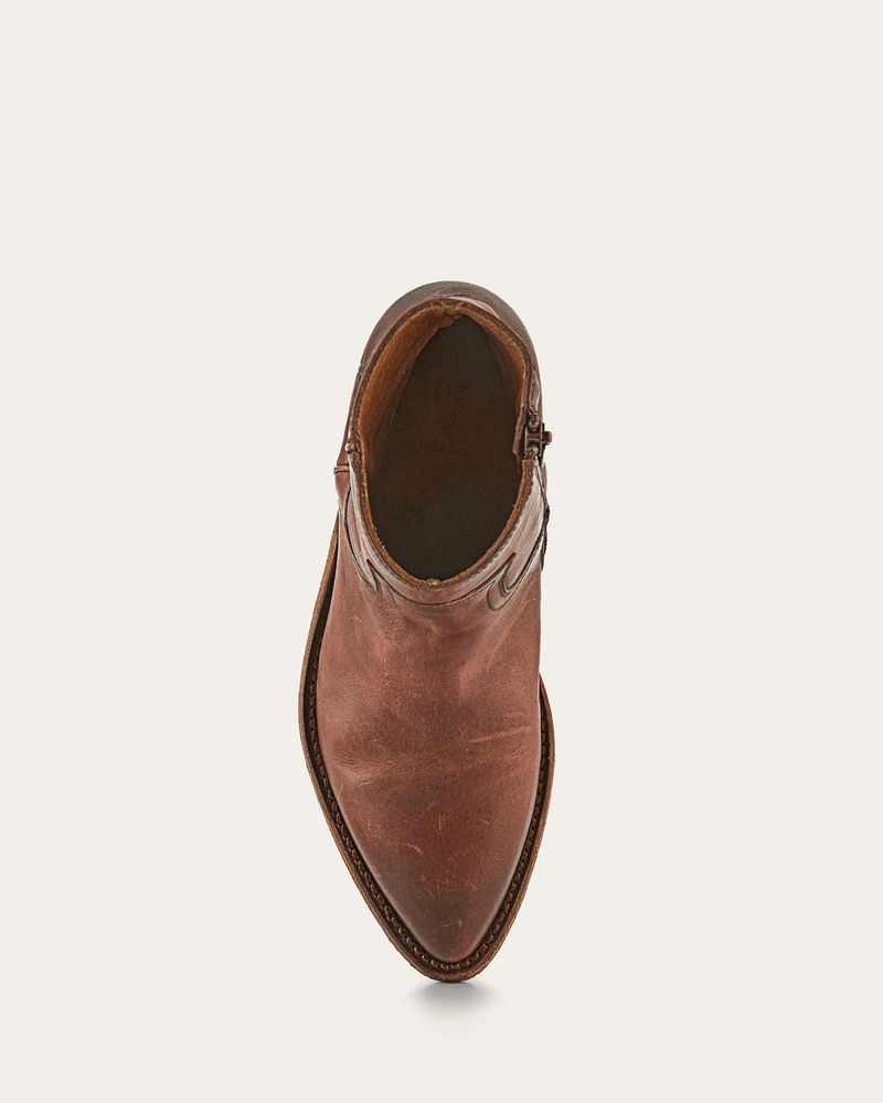 The Frye Company Shoes Billy Inside Zip in Redwood