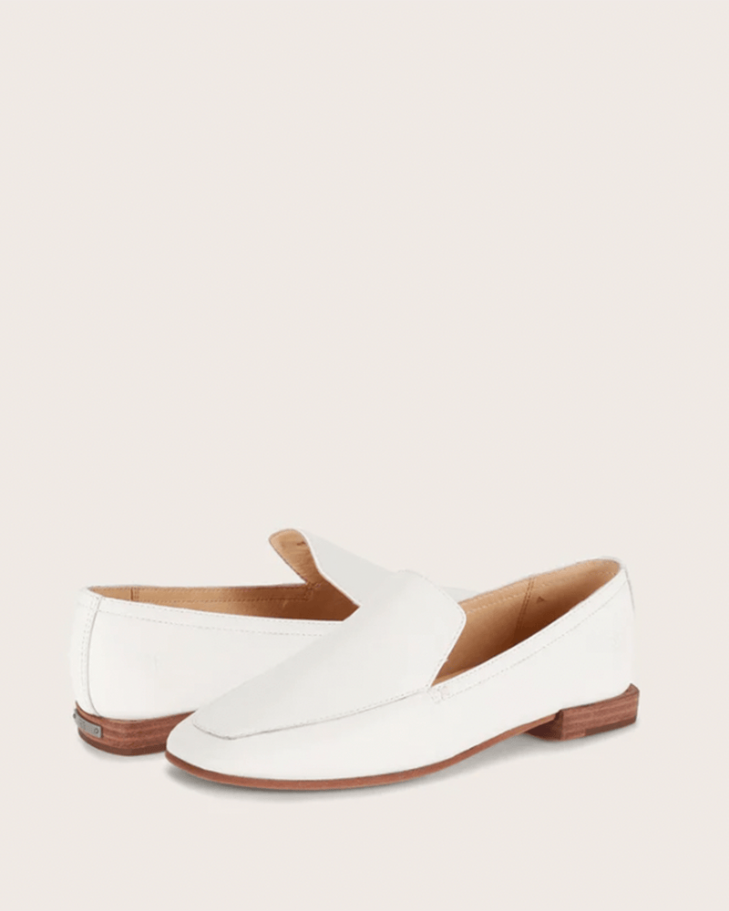 The Frye Company Shoes Claire Venetian in White