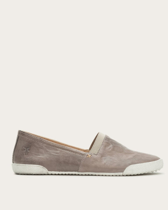 FRYE Melanie Slip On in Grey 