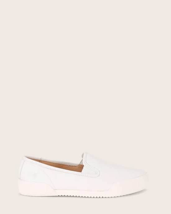 FRYE Mia Slip On in White 